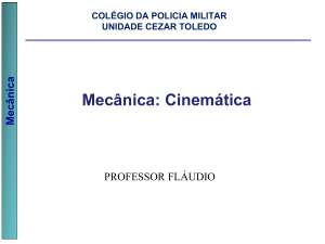 Mecânica - Professor Fláudio