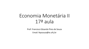 Aula 17 - Instituto de Economia
