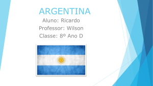 Trabalho Sobre Argentina