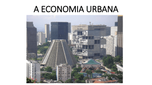 a economia urbana - Colégio Cor Jesu