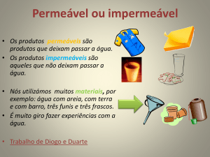 Permeável ou impermeável