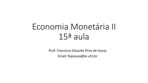 Aula 15 - Instituto de Economia