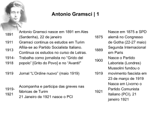Antonio Gramsci Arquivo