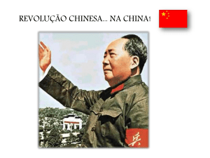 Revolução Chinesa – Atividade