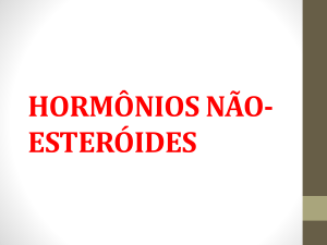 HORMÔNIOS NÃO