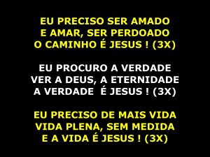 O Caminho é Jesus – Sallete Ferreira