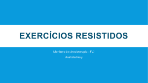 exercícios resistidos