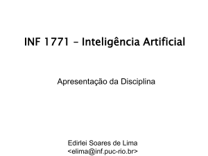 Inteligência Artificial - Edirlei Soares de Lima