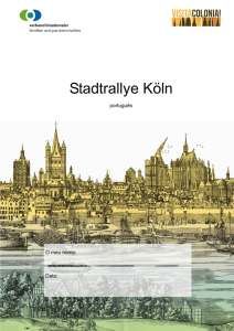 Stadtrallye Köln - mehrsprachigvorlesen