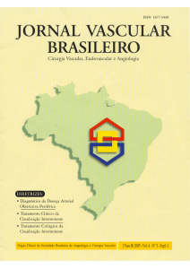 diretrizes - Jornal Vascular Brasileiro