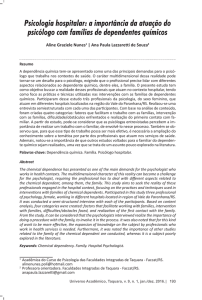 Psicologia hospitalar: a importância da atuação do