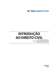 introdução ao direito civil