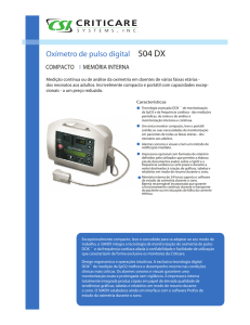Oxímetro de pulso digital 504 DX