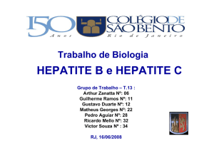 HEPATITE B e HEPATITE C