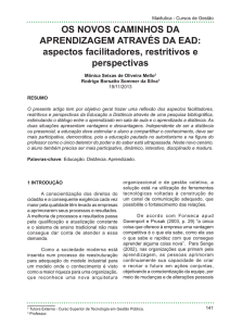 Baixar este arquivo PDF - Publicações Online Editora UNIASSELVI