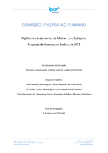 COMISSÃO EPILEPSIA NO FEMININO