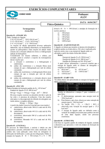 Lista 04:Lista Complementar-4