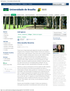 Uma escolha Severina, por Debora Diniz (UnB Agência – 11/04/2012)
