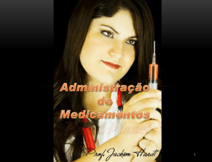 administração de medicação