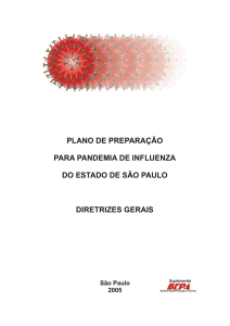 plano de preparação para pandemia de influenza do estado de são