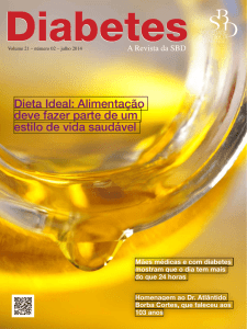 Volume 22 - Nº 2 Julho 2014 - Sociedade Brasileira de Diabetes