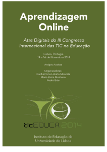 Atas do III Congresso Internacional das TIC na Educação
