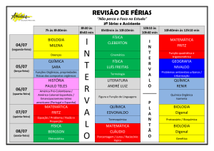 revisão de férias 2016