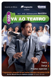 Abril/2014 - Portal Vá ao Teatro