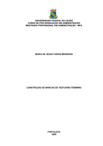 universidade federal do ceará curso de pós-graduação em