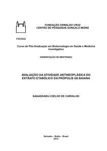 Nanashara Coelho de Carvalho. Avaliação... 2013 - Arca