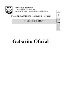 Gabarito Oficial - Concursos Militares