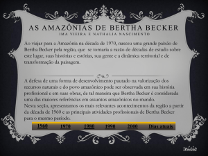 As Amazônias de Bertha Becker