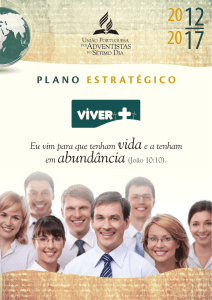 Plano Estratégico da UPASD - União Portuguesa dos Adventistas