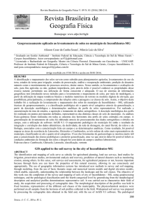 Revista Brasileira de Geografia Física
