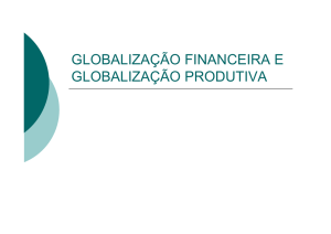 globalização financeira e globalização produtiva