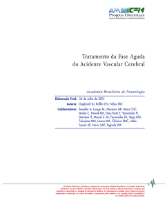 Acidente Vascular Cerebral