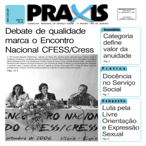 Debate de qualidade marca o Encontro Nacional - CRESS-RJ