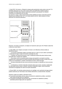 SÓDIO NOS ALIMENTOS Página 1 de 12 1. (Uerj 2010) No homem