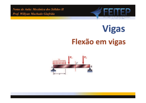 Flexão em vigas - Website Prof. Willyan