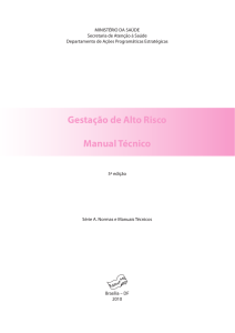 Manual de Gestação de alto risco 2010 - Abenfo-CE