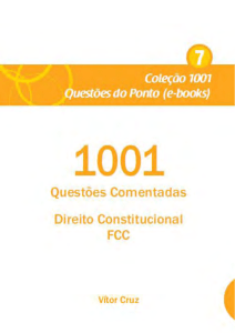 1001 Questões Comentadas - Direito Constitucional