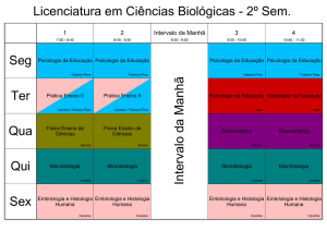 Horários 2016/2