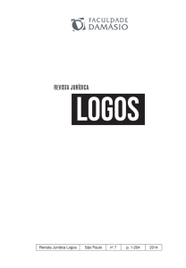 Revista Jurídica – Logos 2014