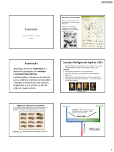 Conceitos de espécie