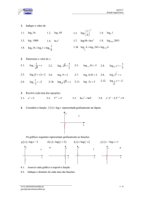 ( ) ( ) log - Matemática online