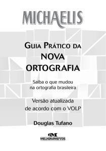 GUIA PRáTICO DA NOVA ORTOGRAFIA