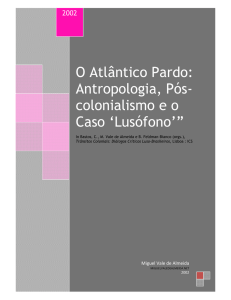 O Atlântico Pardo: Antropologia, Pós