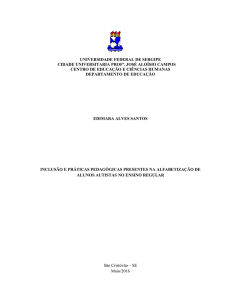 universidade federal de sergipe cidade universitaria - SIGAA