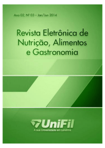 Revista Eletrônica de Nutrição 2014 Jan/Jun