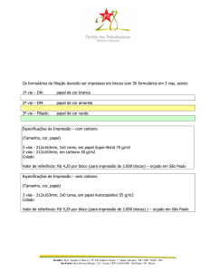 Formulário Oficial de Filiação